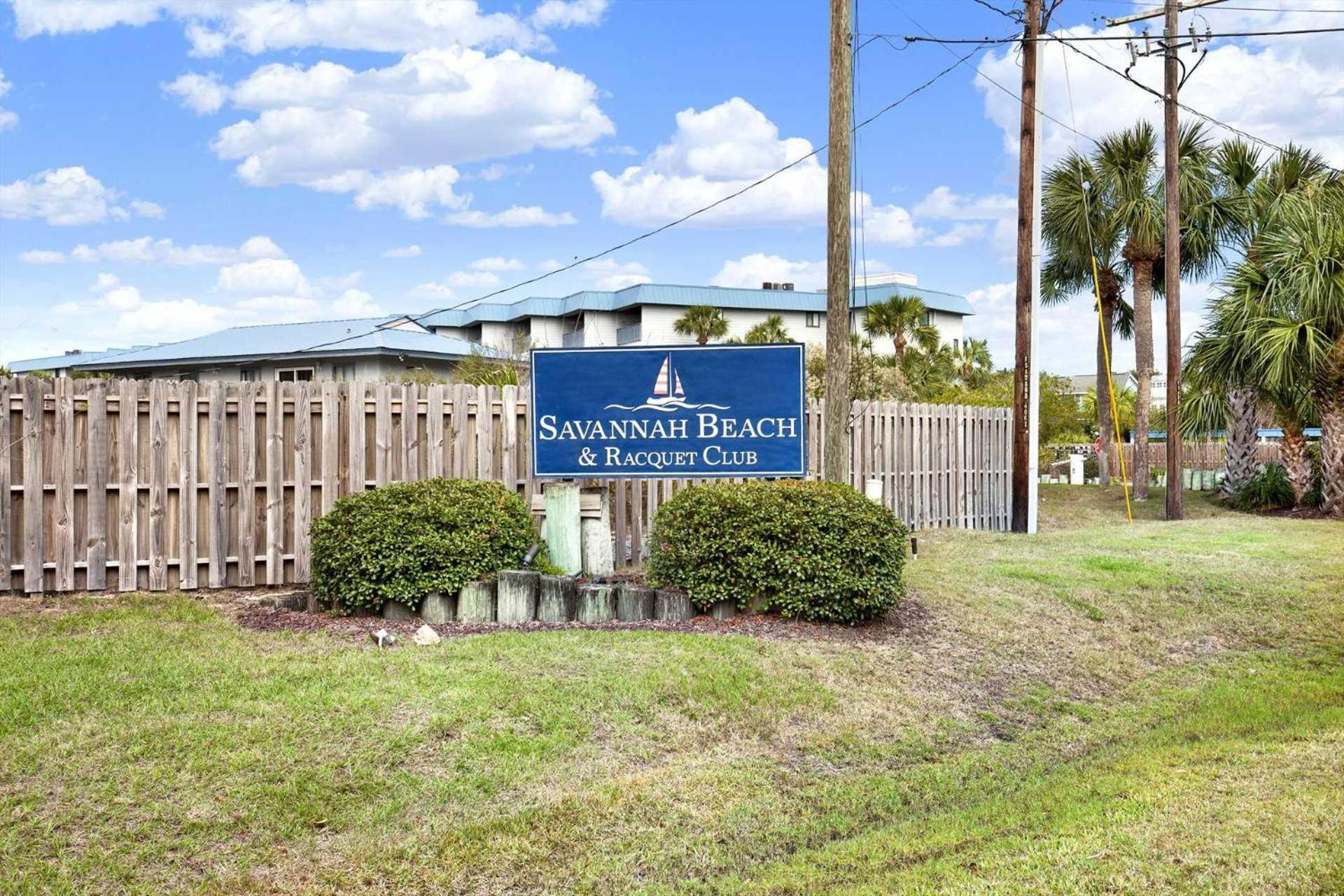 Savannah Beach & Racquet Club 211B Tybee Island Exterior foto
